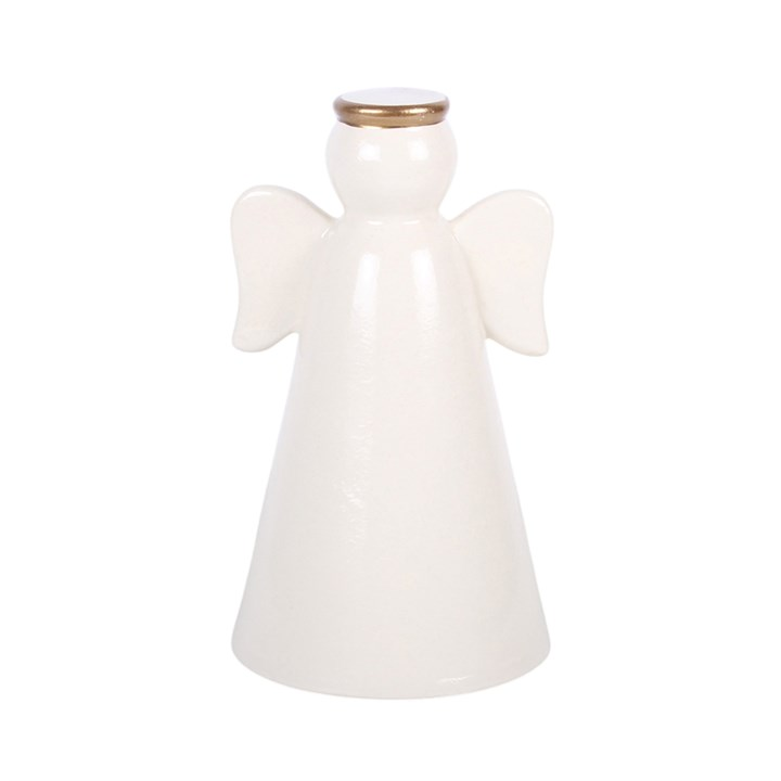 Small LED Light Up Angel Decoration with Star, image 5 of 6