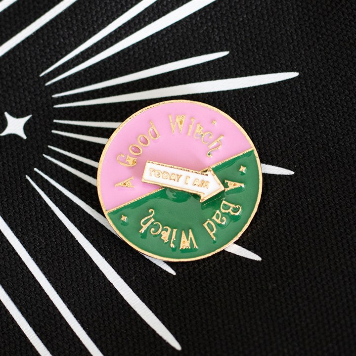Which Witch Are You Spinning Pin Badge, image 2 of 6