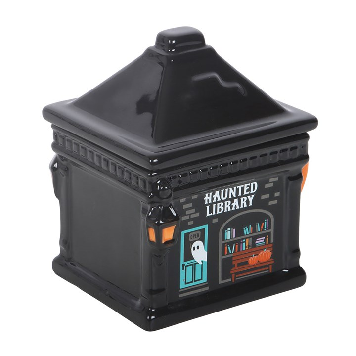 Haunted Library Lidded Mug, image 6 of 6