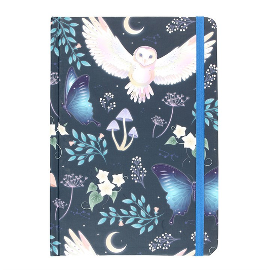 Night Flight Owl A5 Notebook, image 1 of 4