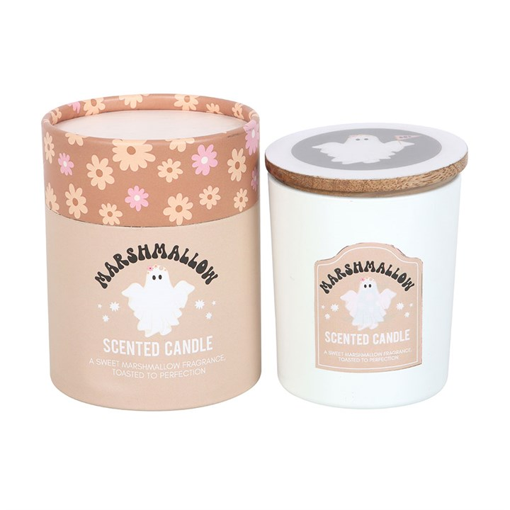 Ghost Toasted Marshmallow Candle, image 2 of 3