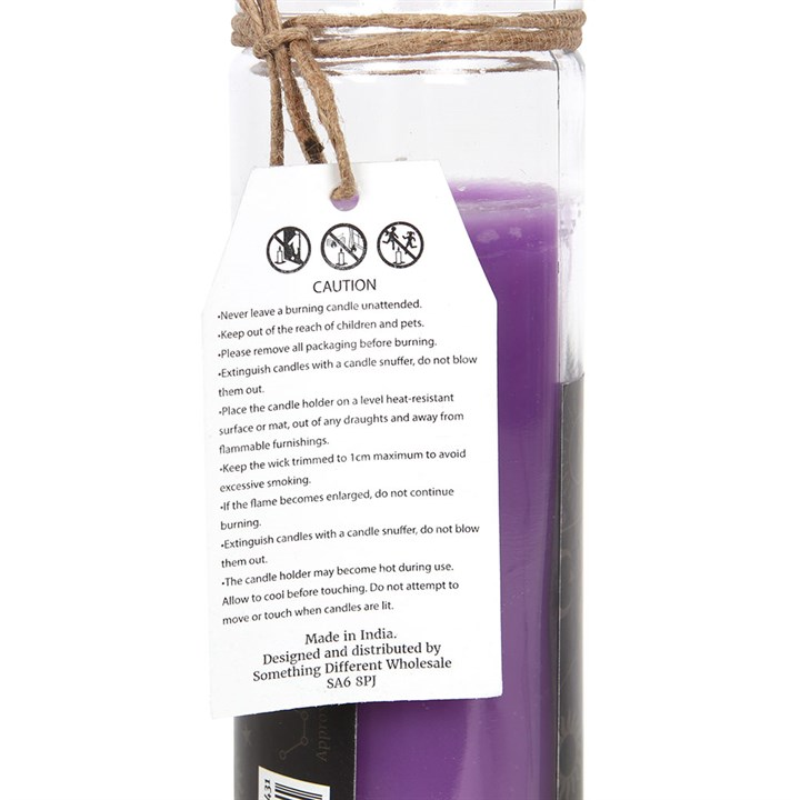 Prosperity Lavender Magic Spell Tube Candle, image 3 of 4