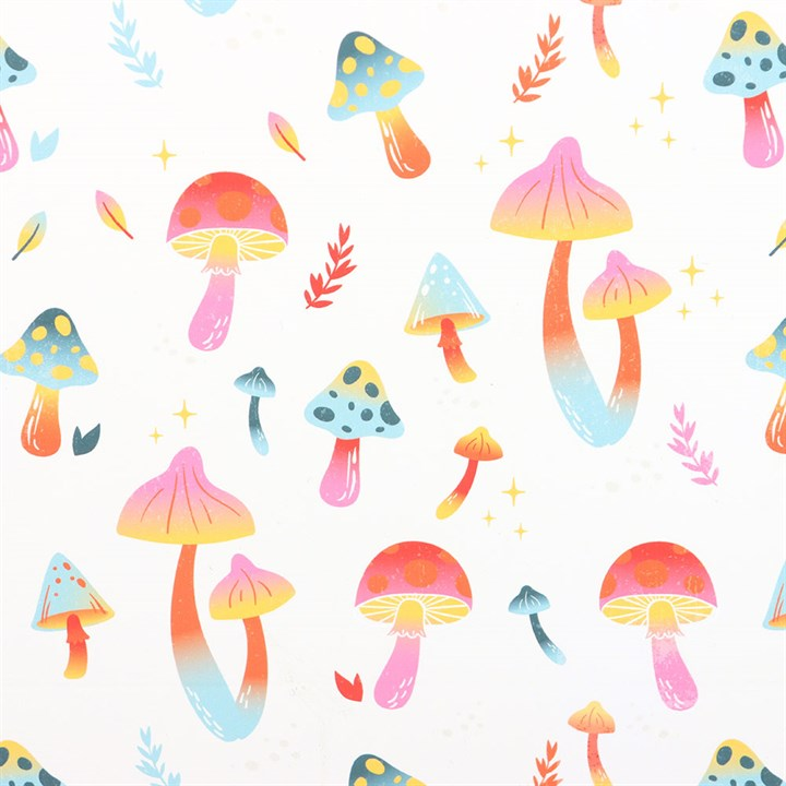 23cm Medium Funky Fungi Mushroom Print Gift Bag, image 4 of 4