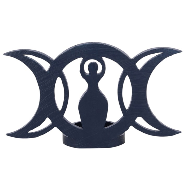 Triple Goddess Resin Tealight Holder, image 4 of 5