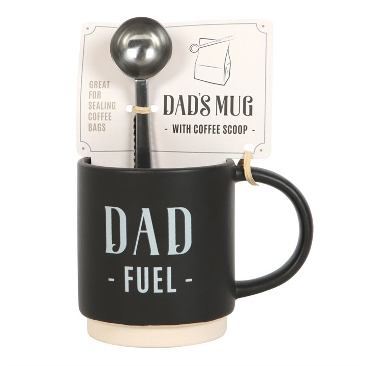 Dad Fuel Mug and Coffee Scoop Clip, image 2 of 6