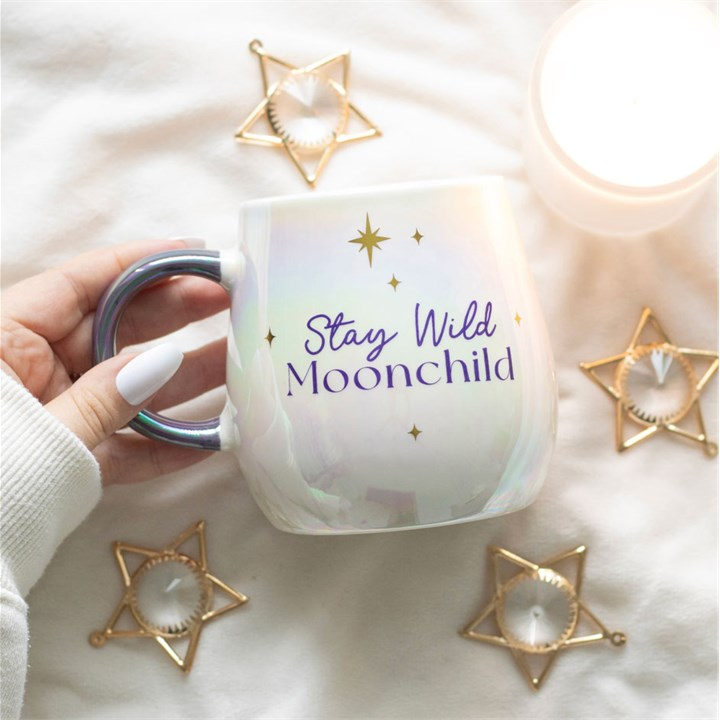 Stay Wild Moon Child Rounded Mug, image 1 of 5