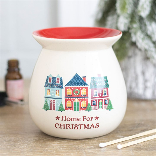 Home for Christmas Oil Burner and Wax Warmer, image 1 of 6