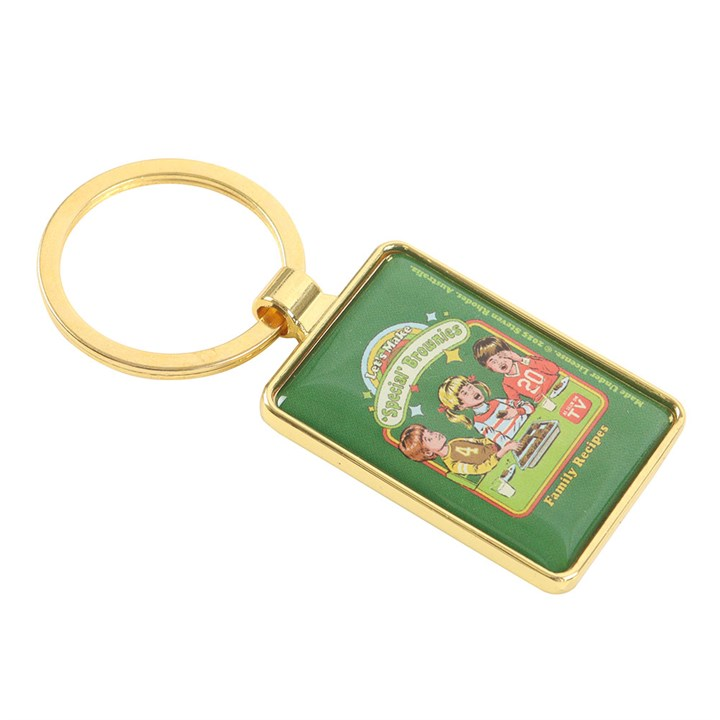 Let's Make Brownies Keyring by Steven Rhodes, image 4 of 6