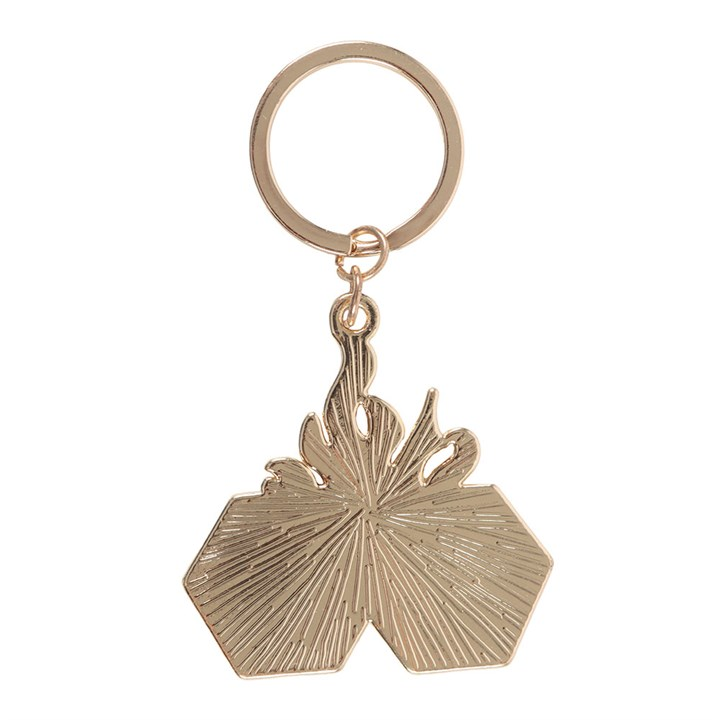 Flaming Dice Keyring, image 4 of 5