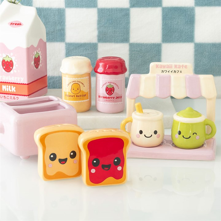 Kawaii Latte Salt and Pepper Shakers, image 7 of 7