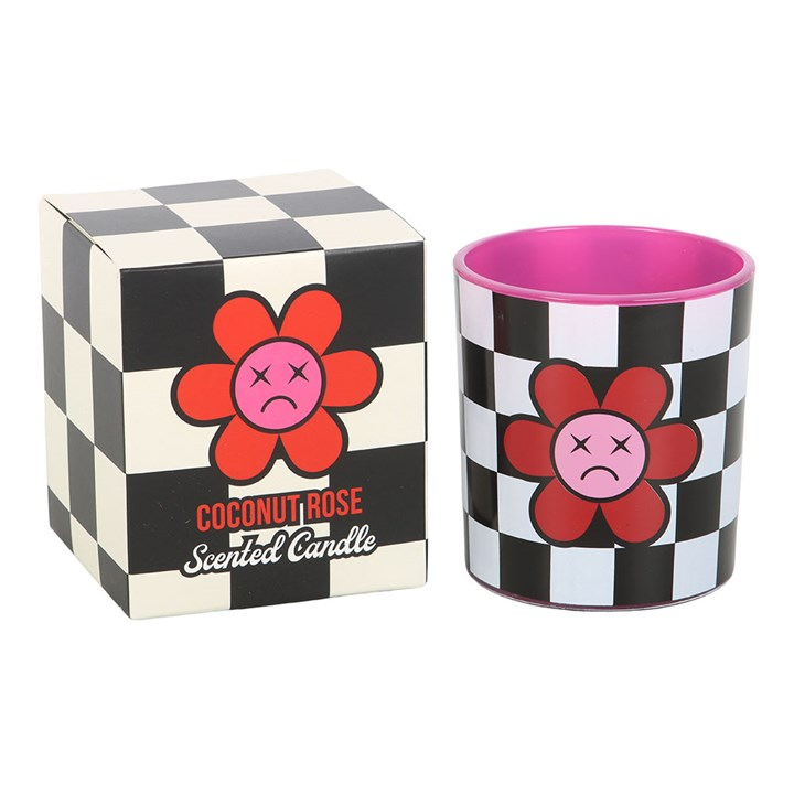 Sad Flower Coconut Rose Candle, image 2 of 5