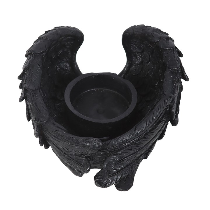 Raven Wings Tealight Candle Holder, image 3 of 4