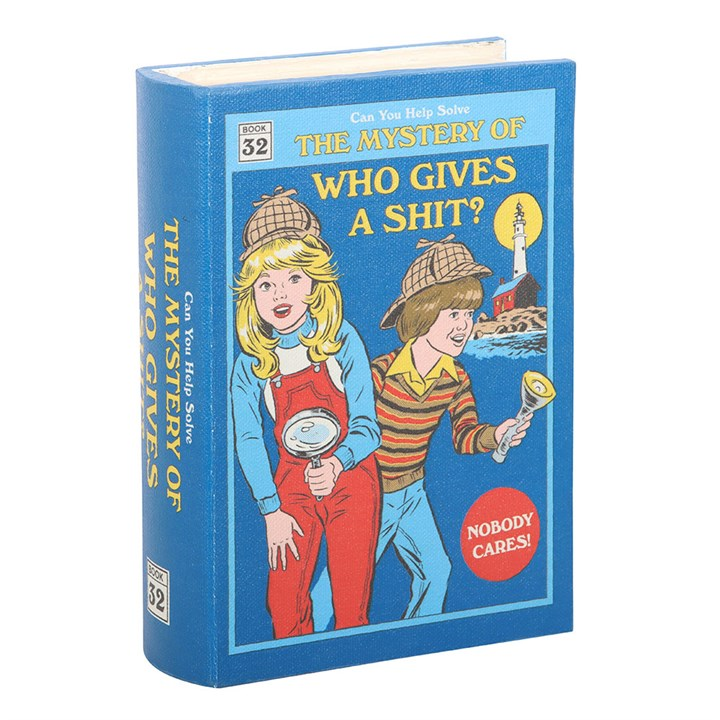 Who Gives a Sh*t Book Shaped Storage Box by Steven Rhodes, image 2 of 6
