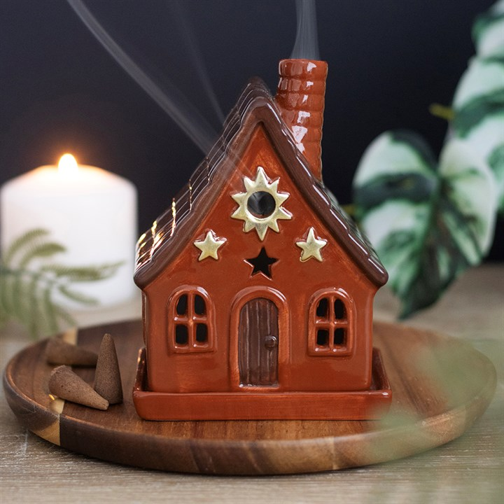 Hearth Cottage Incense Cone Holder, image 1 of 5
