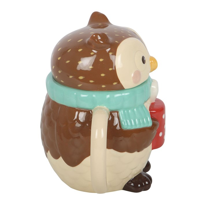Oliver Owl Lidded Mug, image 5 of 6