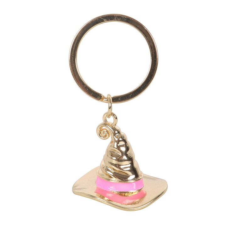 Good Witch Alloy Witch Hat Keyring, image 4 of 4