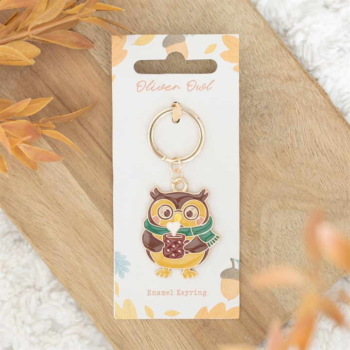 Oliver Owl Keyring, image 1 of 6