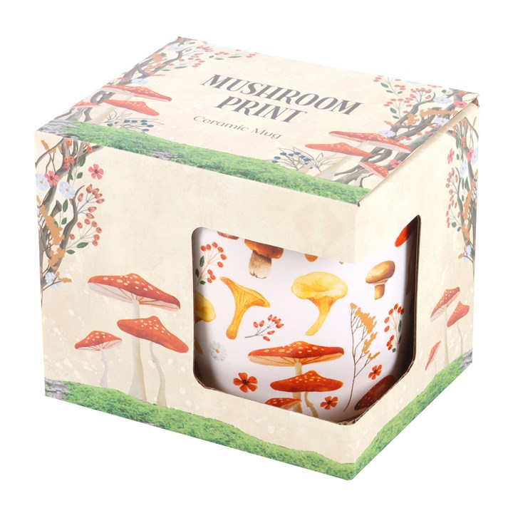 All Over Mushroom Print Mug, image 5 of 6