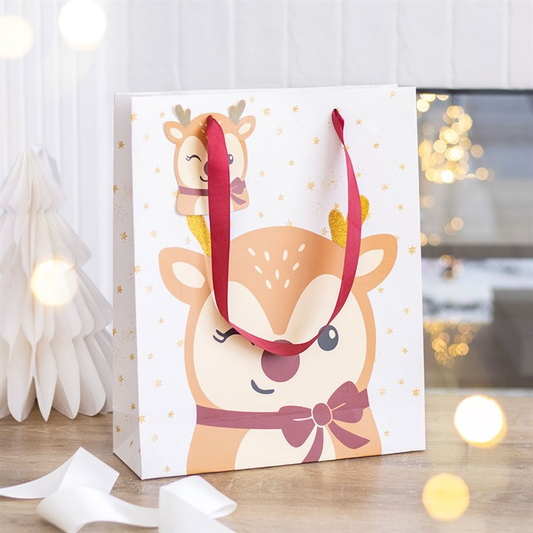 Ruby the Reindeer Christmas Gift Bag, image 1 of 5