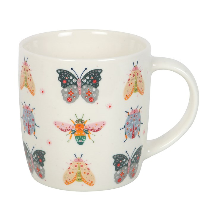 Floral Bug Print Mug, image 4 of 5