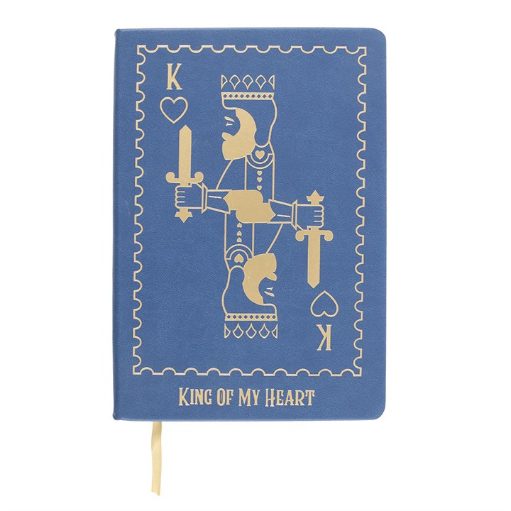 King of My Heart Playing Card A5 Notebook, image 2 of 6