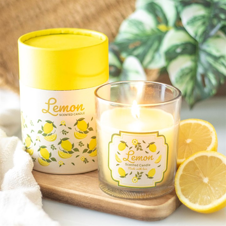 Lemon Scented Candle, image 1 of 5