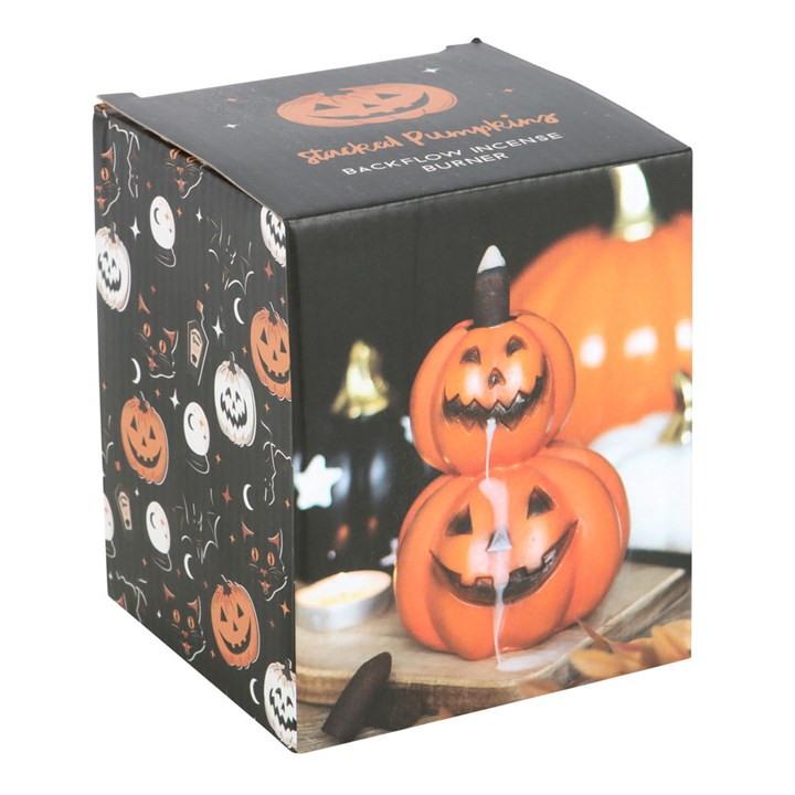 Stacked Pumpkins Backflow Incense Burner, image 6 of 6