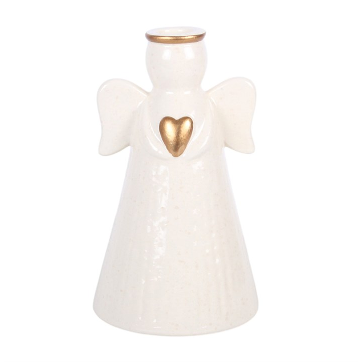 Heart Angel Taper Candle Holder, image 3 of 6