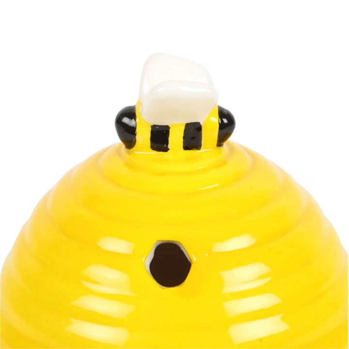 Yellow Beehive Incense Cone Holder, image 5 of 5