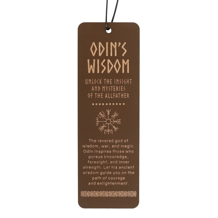 Odin's Wisdom Wooden Bookmark, image 3 of 5