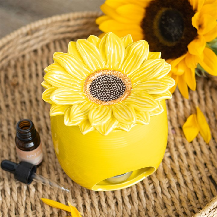 Sunflower Oil Burner and Wax Warmer, image 1 of 6