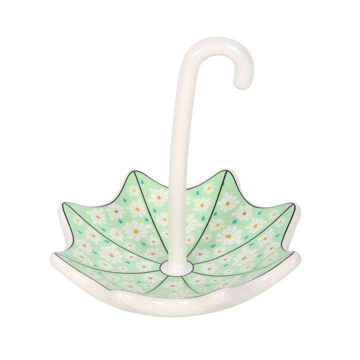 Floral Umbrella Trinket Dish, image 3 of 7