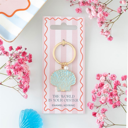 The World is Your Oyster Keyring, image 1 of 6