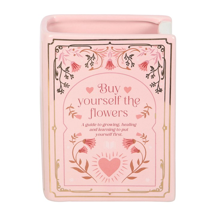 Pink Book Shaped Vase, image 4 of 5