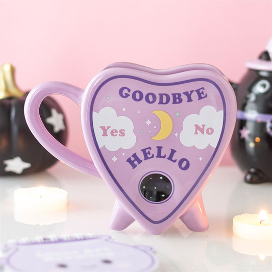 Pastel Planchette Shaped Ceramic Mug, image 1 of 6