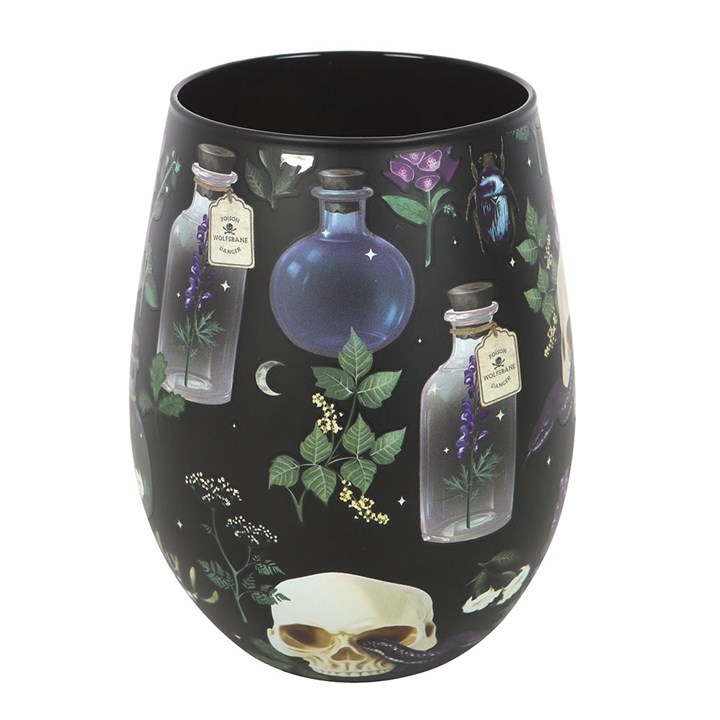 Venom & Vines Print Stemless Glass, image 3 of 5