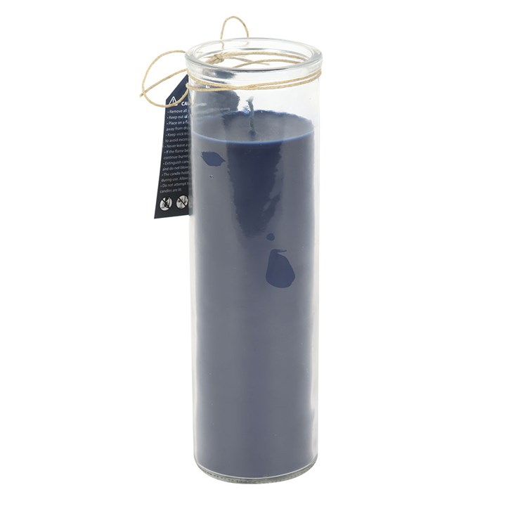 Blue Moon Phase Fig & Vanilla Scented Glass Tube Candle, image 5 of 6