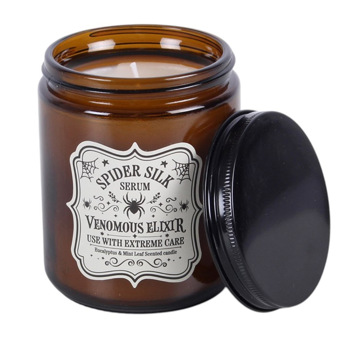 Spider Silk Serum Eucalyptus & Mint Candle, image 3 of 5