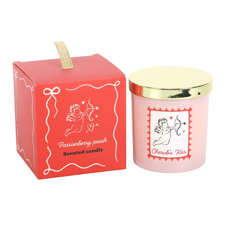 Cherub's Kiss Passionberry Peach Candle, image 3 of 6
