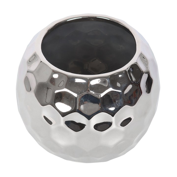 Silver Disco Ball Vase, image 3 of 4