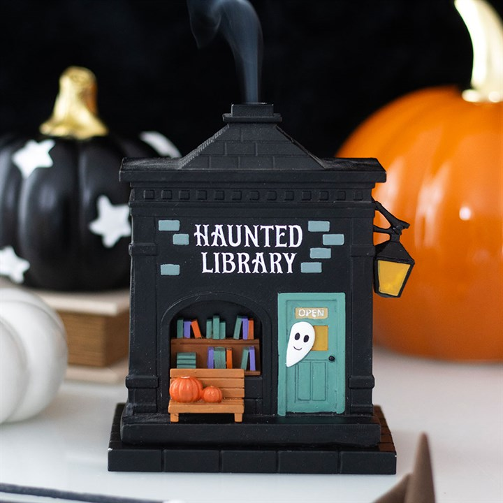 Haunted Library Incense Cone Holder, image 1 of 6