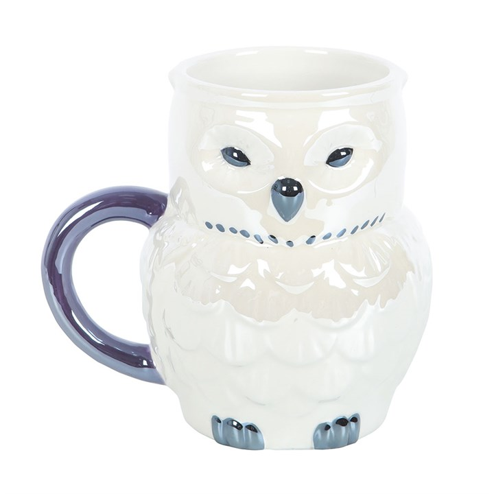 Owl Shaped Iridescent Mug, image 2 of 4