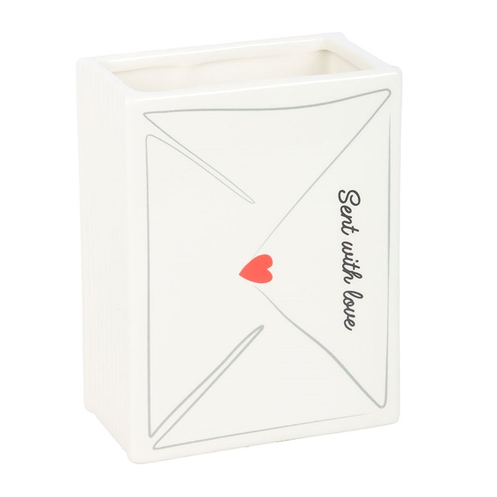 Love Letter Valentine's Day Flower Vase, image 3 of 6