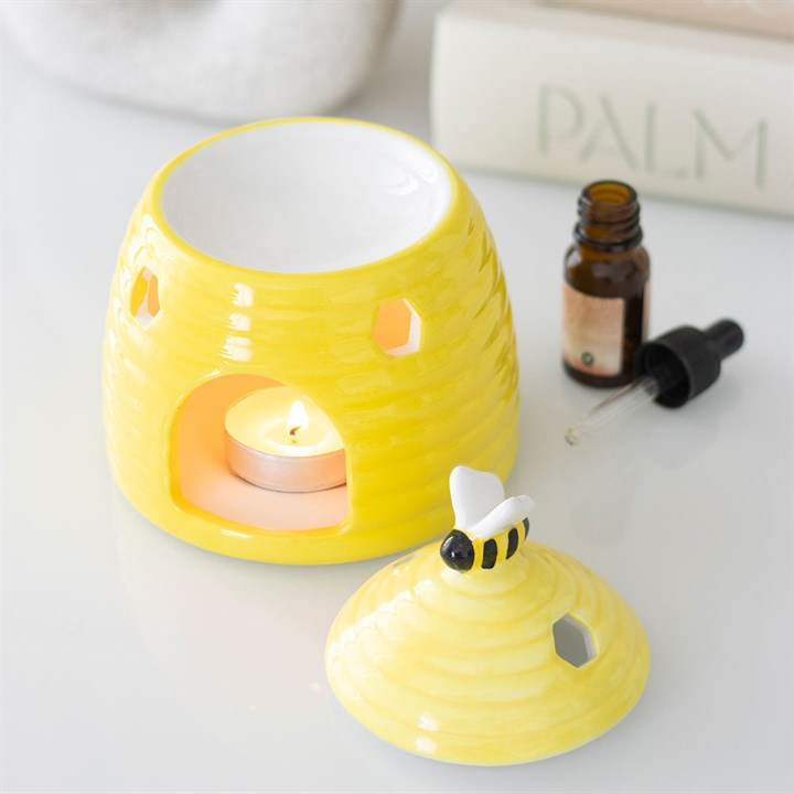 Yellow Beehive Oil Burner, image 2 of 6