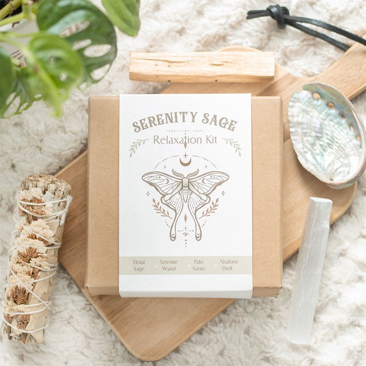 Serenity Sage Relaxation Smudge Kit, image 1 of 5