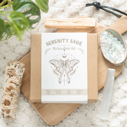 Serenity Sage Relaxation Smudge Kit, image 1 of 5