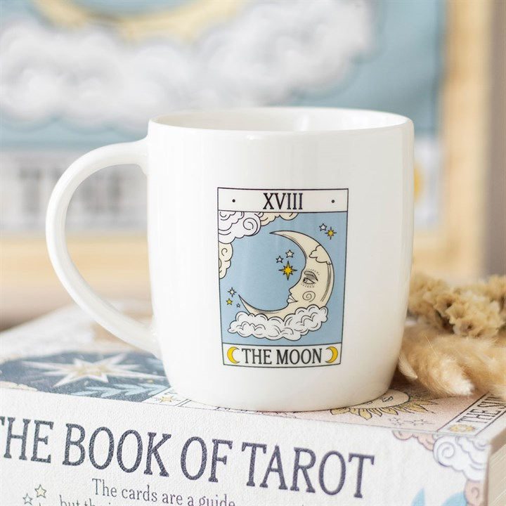 The Moon Vintage Tarot  Mug, image 1 of 5