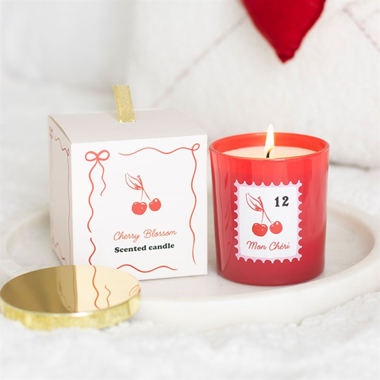 Mon Cheri Cherry Blossom Candle, image 1 of 6