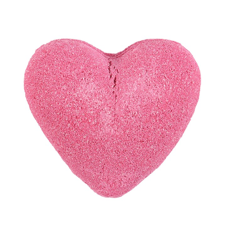 Love Yourself Heart-Shaped Cherry Bath Bomb, image 3 of 4