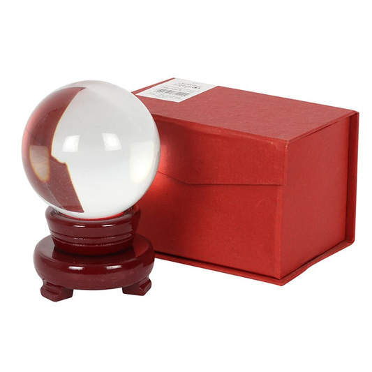 Crystal Ball with Stand, 8cm, image 1 of 3